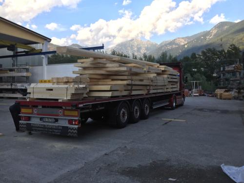 margaroli falegnameria e legno trasporto autoarticolato